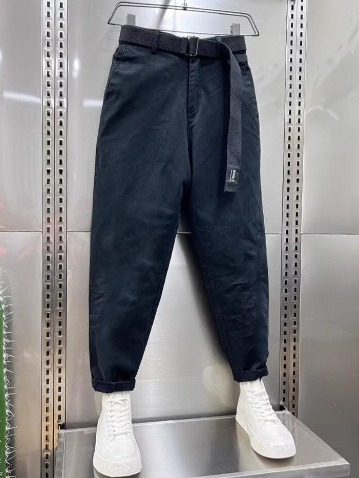 Baggy Pants | Slouchy | Belt | Loose Fit Pants | Men's Pants