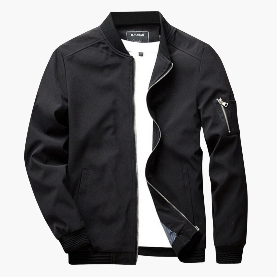 Bomber Jacket | Zip-Up | Windproof | Autumn Jacket | Men's Jacket