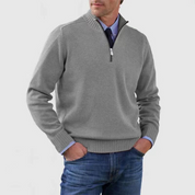 Men's Half Zip Pullover | Knitted | Long Sleeve | Quarter Zip Jumper | Men's Quarter Zip Sweaters