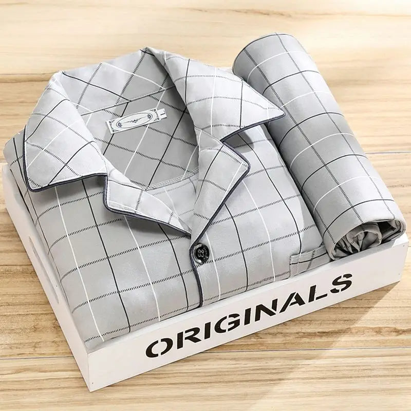 Men's Pyjama | Long Sleeve | Long Pants | Pajama Set | Men's PJS
