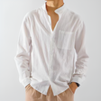 Button-Up Shirt | Loose Fit | Lightweight | Long Sleeve Shirt | Men's Shirts