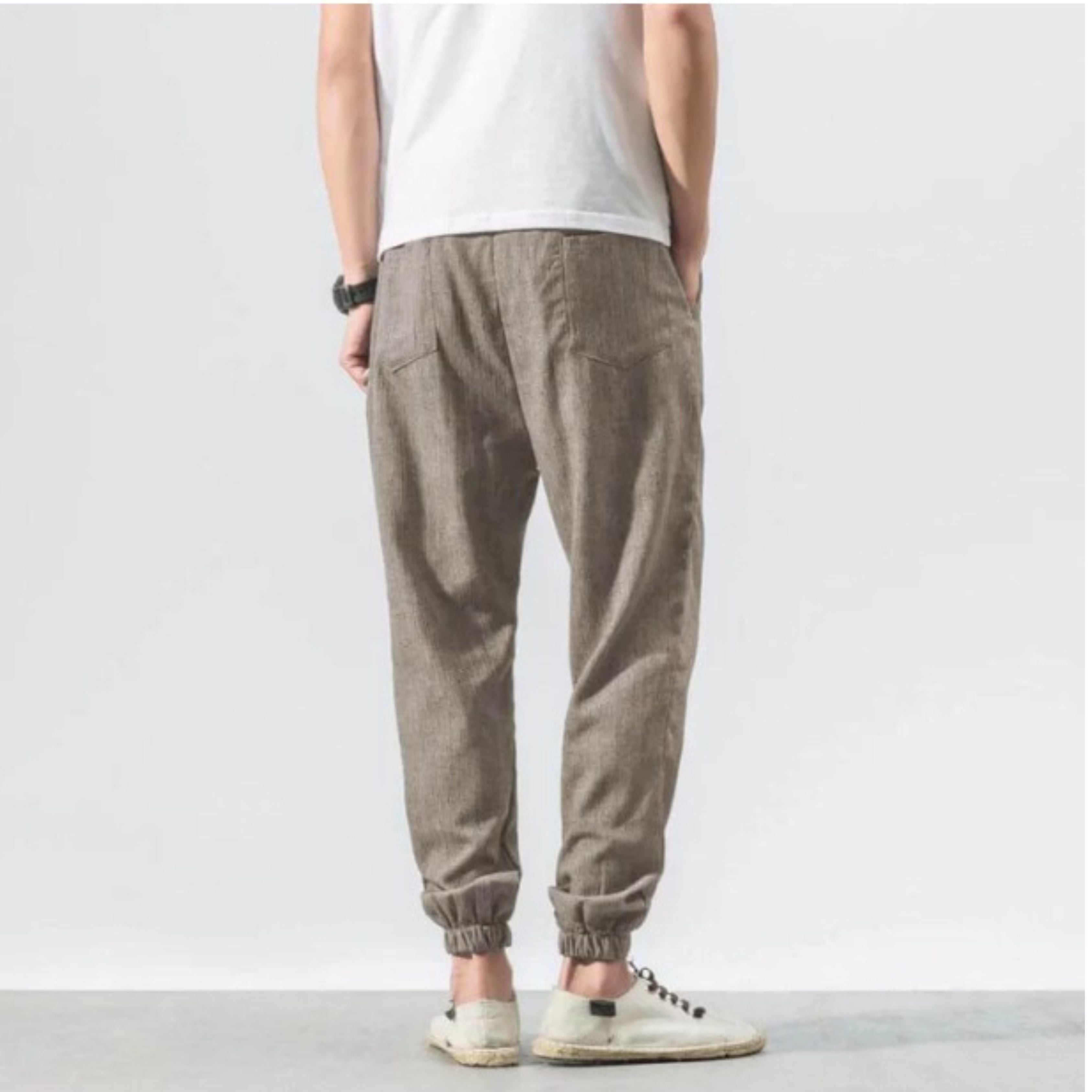 Men's Joggers - Leisure - Lightweight - Drawstring Pants - Men's Pants