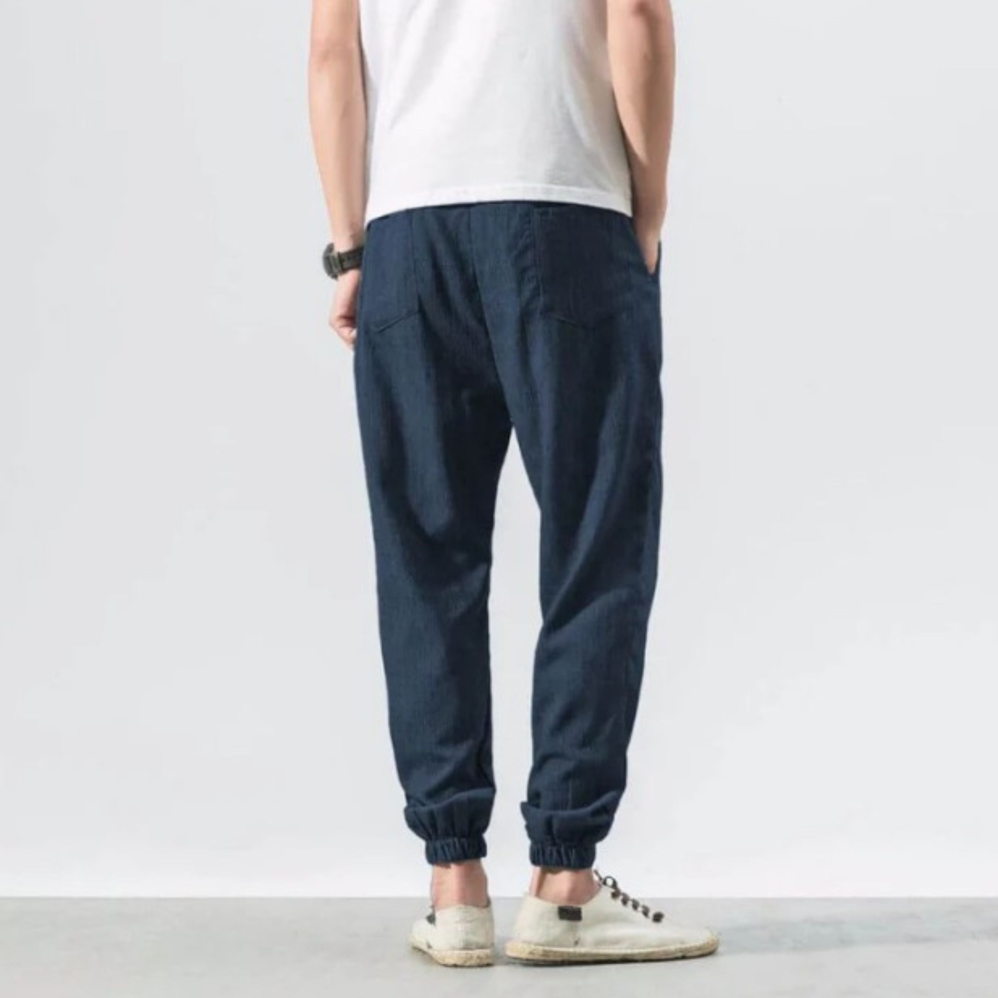 Men's Joggers - Leisure - Lightweight - Drawstring Pants - Men's Pants