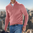 Half Zip Jumper | Knitted | Long Sleeve | Pullover Sweater | Mens Quarter Zip Sweaters
