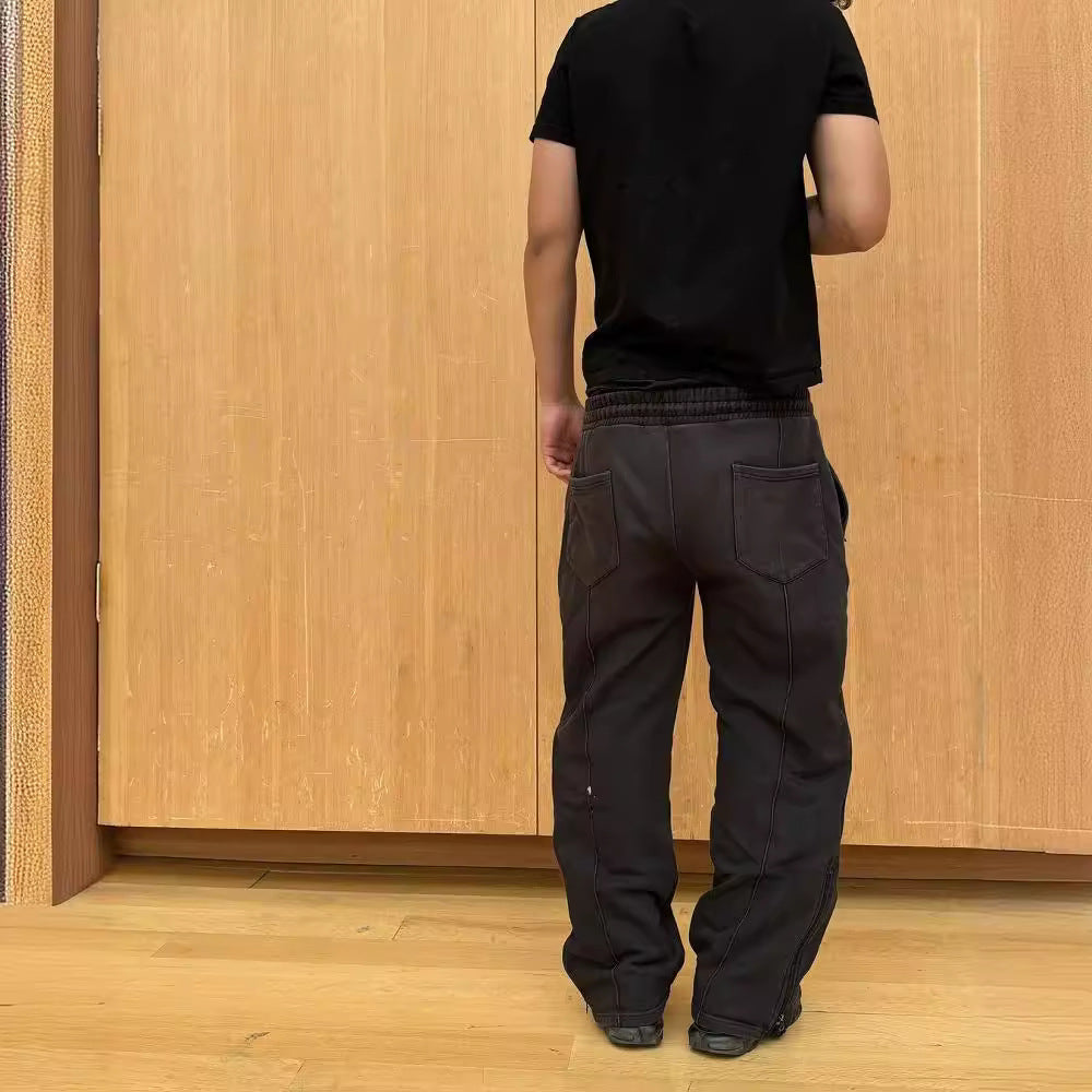Straight Leg Joggers | Drawstring | Baggy | Straight Leg Sweatpants | Men's Joggers