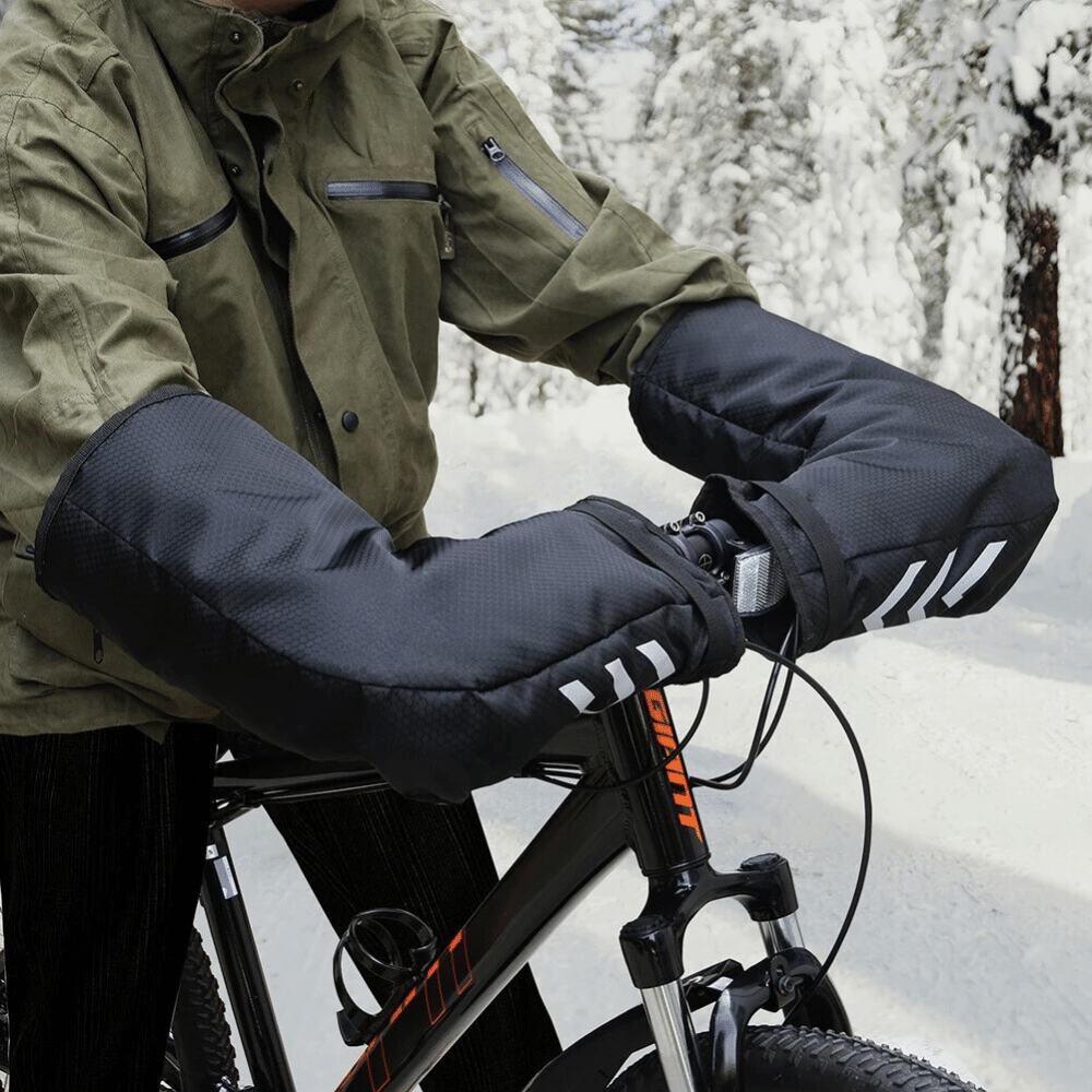 Handlebar Gloves - Waterproof and Windproof Bicycle Handlebar Coves 