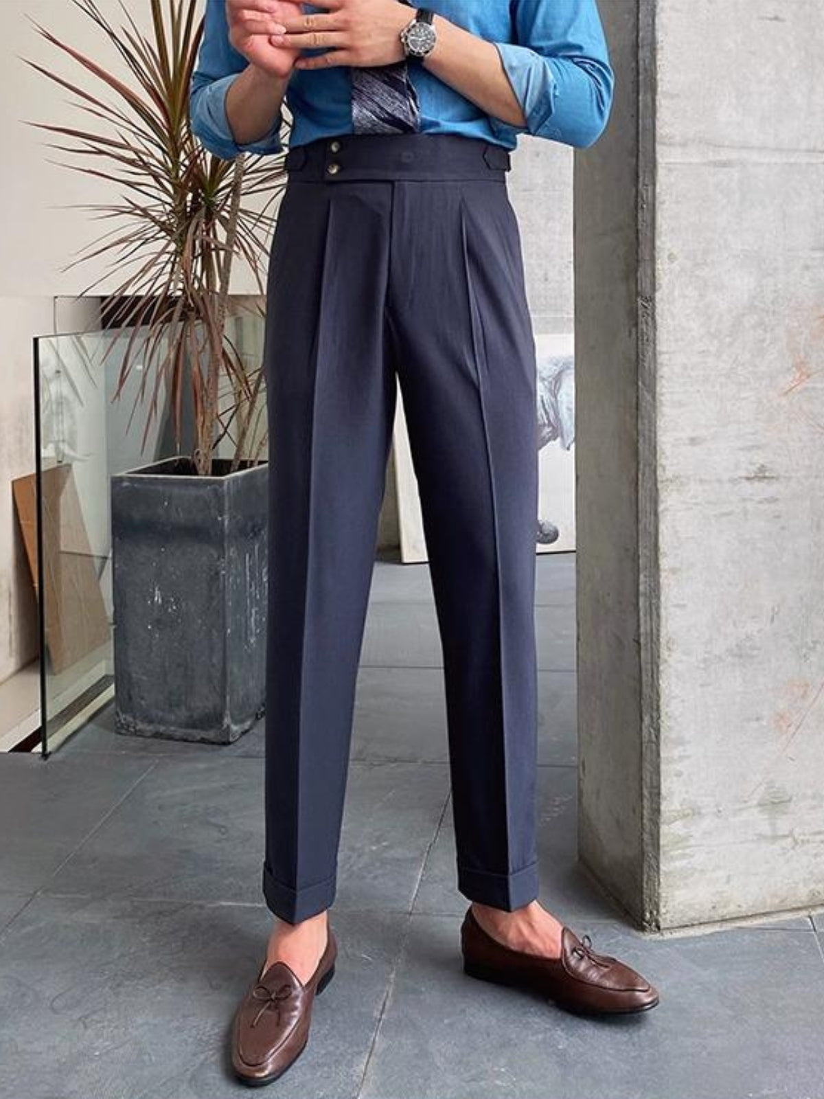 Pleated Pants | Old Money Style | Smart Casual | Dress Pants | Men's Trousers