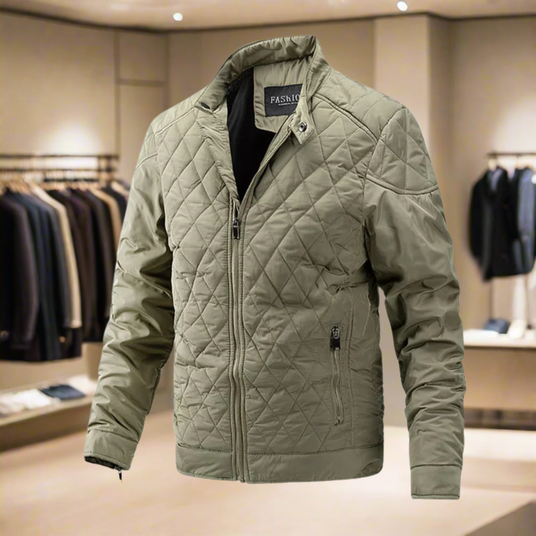 Down Jacket - Padded - Lightweight - Winter Jacket - Mens Quilted Jacket