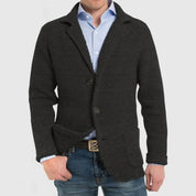 Knitted Cardigan | Warm | Button-Up | Chunky Cardigan | Men's Clothing