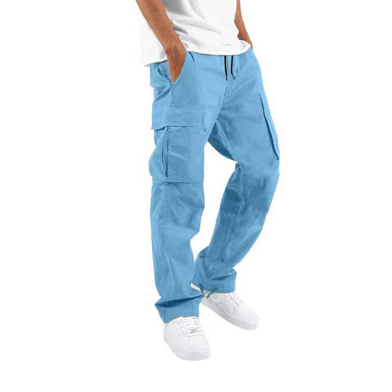Cargo Pants - Men's Casual Baggy Loose Fit Cargo Trousers