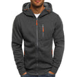 Zip-Up Hoodie | Winter | Pockets | Fleece Lined Hoodie | Hoodie for Men