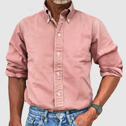 Long Sleeve Shirt - Casual - Collared - Button-Up Shirt - Men's Shirts