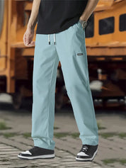Track Pants | Drawstring | Leisure | Straight Leg Pants | Men's Trousers