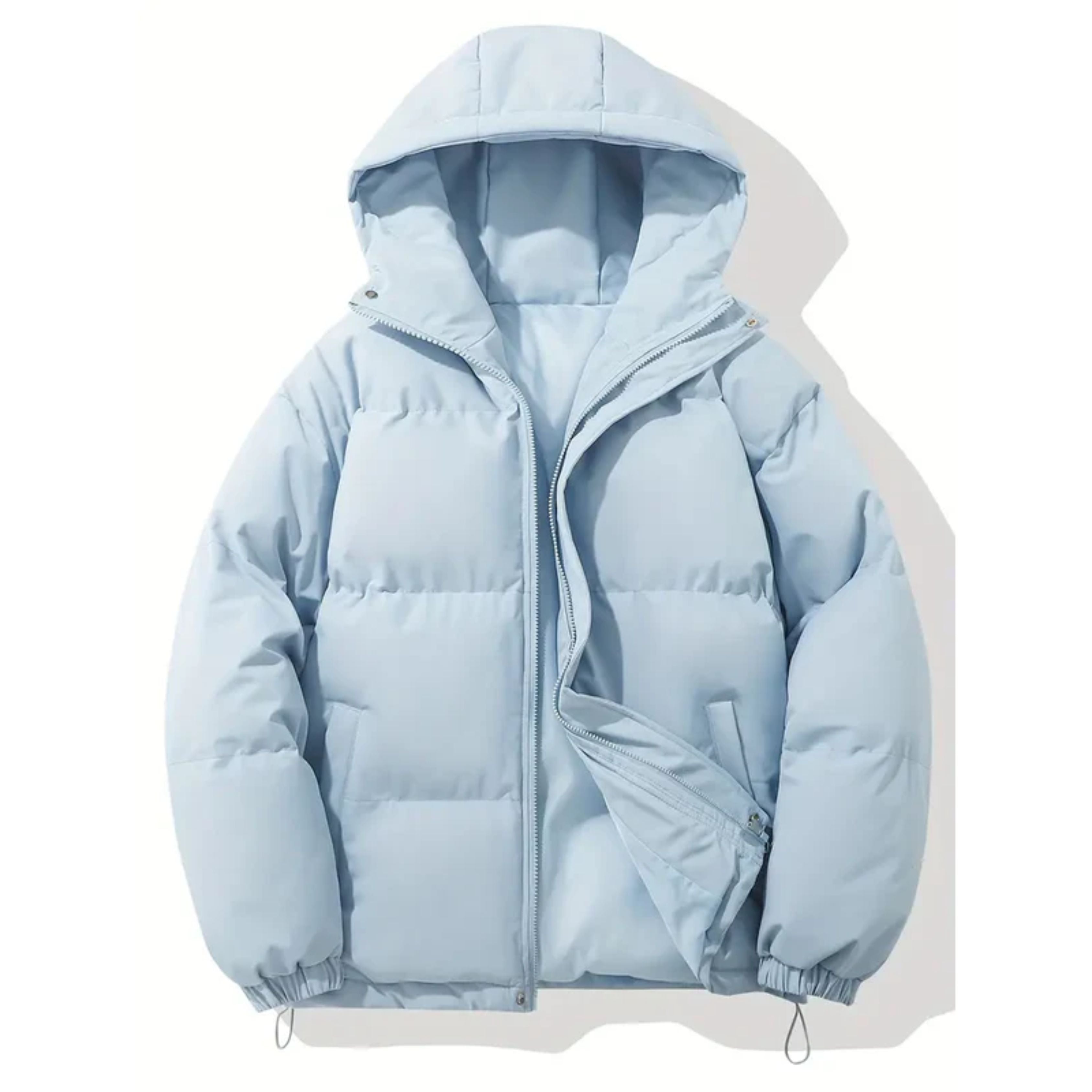 Puffer Jacket - Men's Warm Hooded Winter Down Jacket
