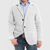Knitted Cardigan | Warm | Button-Up | Chunky Cardigan | Men's Clothing