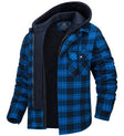 Hooded Jacket | Quilted Liner | Plaid | Autumn Jacket | Men's Jackets