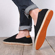 Men's Summer Shoes - Flat - Slip-On - Lightweight Shoes - Men's Espadrilles