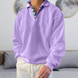 Polo Sweater - Men's Oversized Collared Pullover