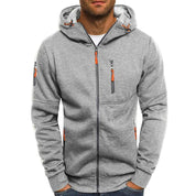 Zipper Hoodie - Casual - Warm - Zip-Up Hoodie - Men's Hoodie