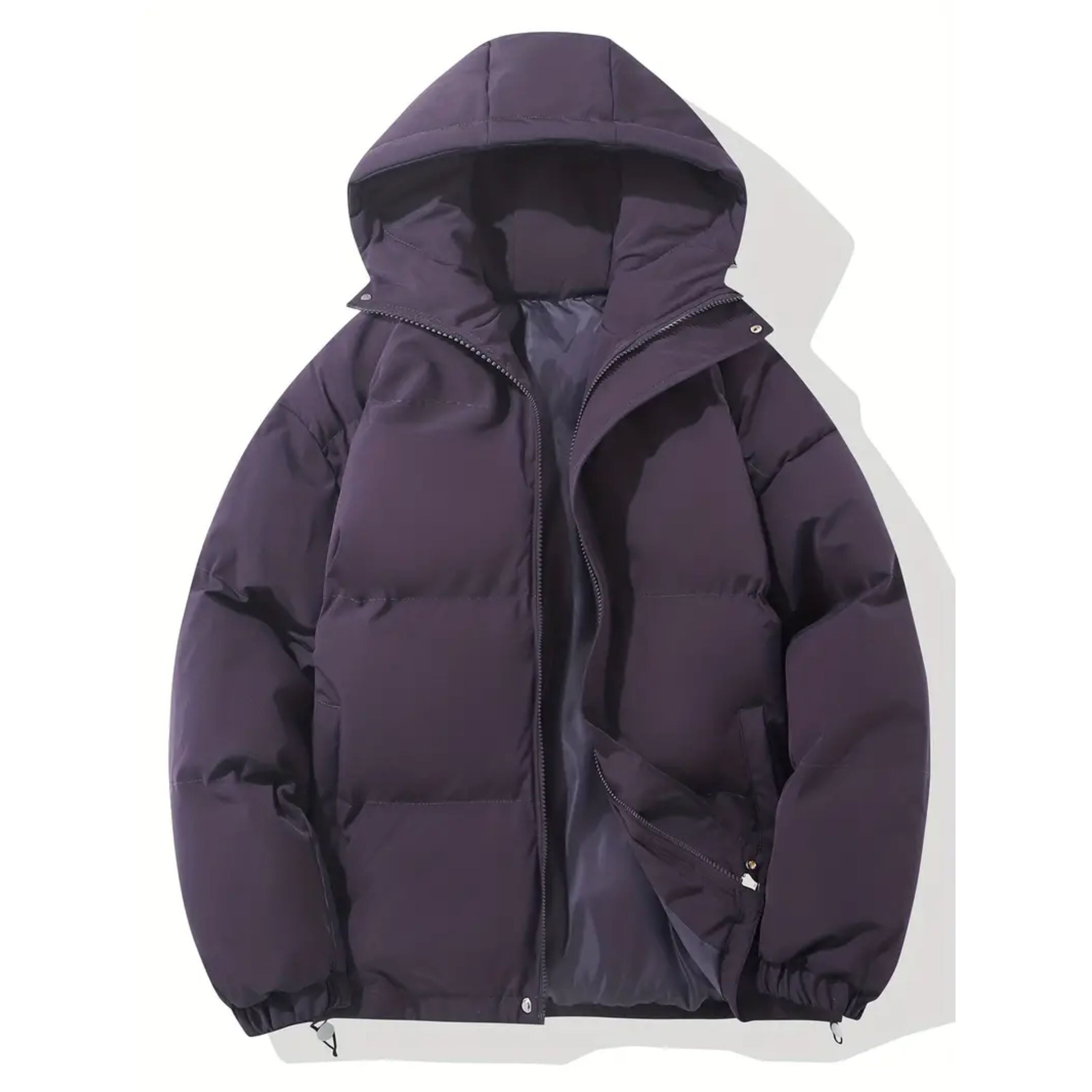 Puffer Jacket - Men's Warm Hooded Winter Down Jacket