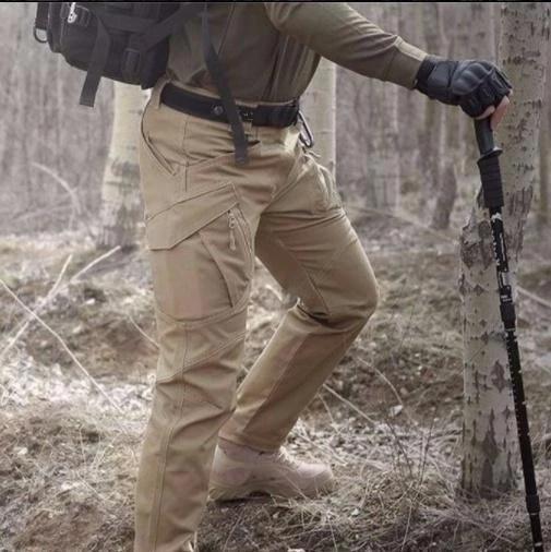 Work Pants - Men's Waterproof Straight Leg Tactical Cargo Pants