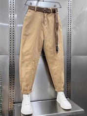 Baggy Pants | Slouchy | Belt | Loose Fit Pants | Men's Pants