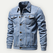 Denim Jacket - Classic - Regular Fit - Jean Jacket - Mens Denim Jacket