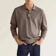 Polo Sweatshirt - Collared - Long Sleeve - Polo Jumper - Men's Clothing