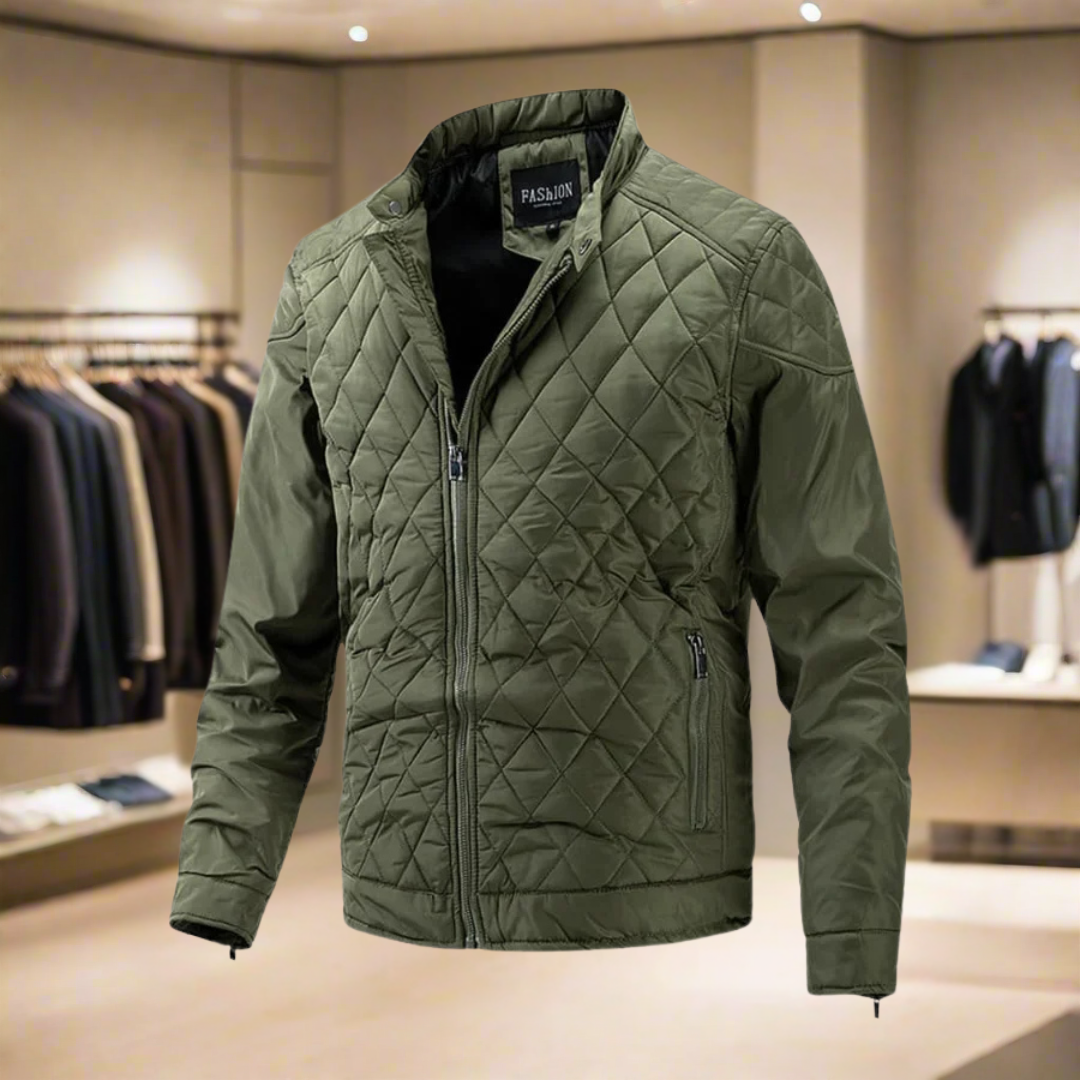Down Jacket - Padded - Lightweight - Winter Jacket - Mens Quilted Jacket
