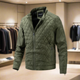 Down Jacket - Padded - Lightweight - Winter Jacket - Mens Quilted Jacket