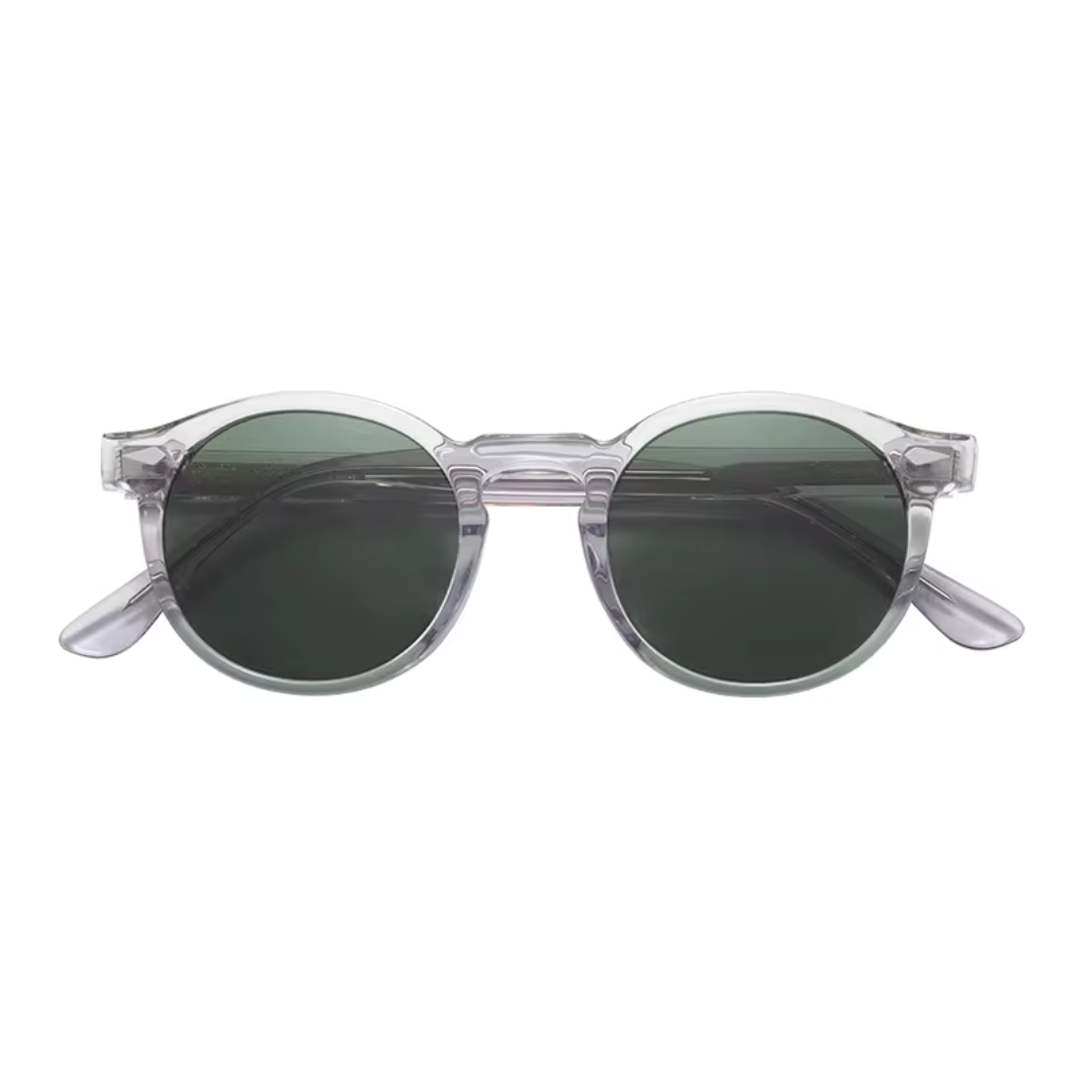 Round Sunglasses - Men's UV Protection Polarized Trendy Shades