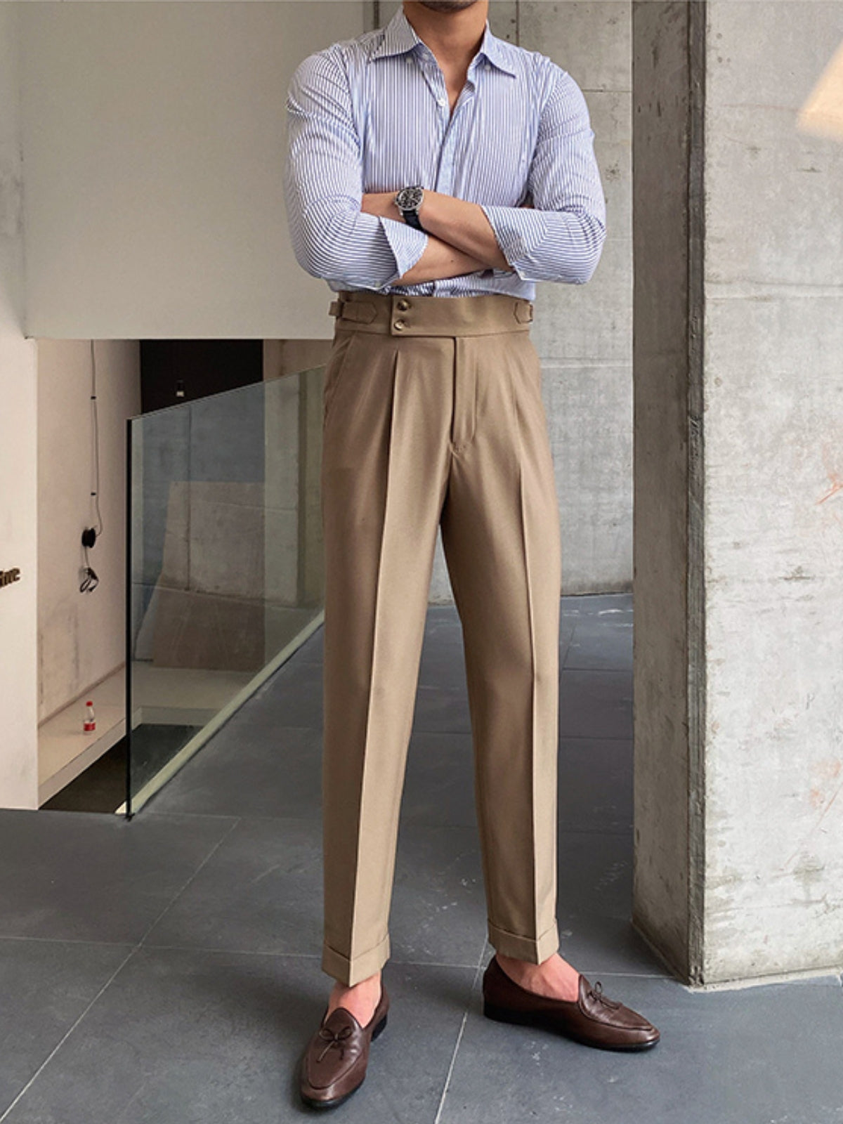 Pleated Pants | Old Money Style | Smart Casual | Dress Pants | Men's Trousers