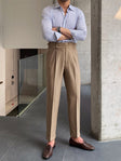 Pleated Pants | Old Money Style | Smart Casual | Dress Pants | Men's Trousers