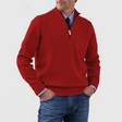 Men's Half Zip Pullover | Knitted | Long Sleeve | Quarter Zip Jumper | Men's Quarter Zip Sweaters