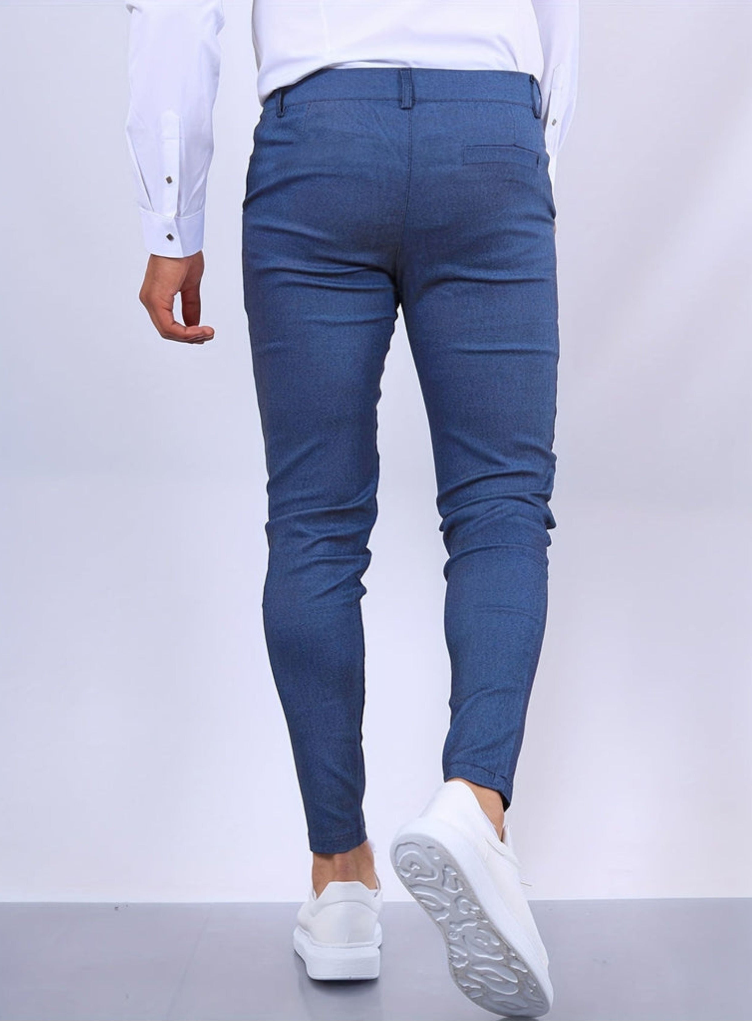 Skinny Chinos - Men's Casual Stretch Slim Fit Chino Pants