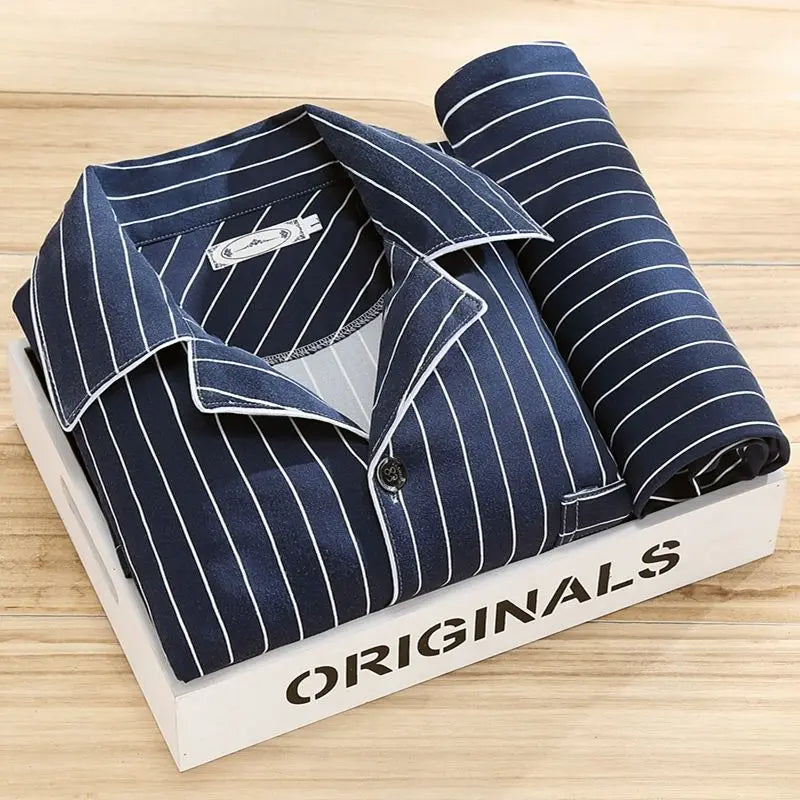 Men's Pyjama | Long Sleeve | Long Pants | Pajama Set | Men's PJS