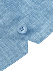 Short Sleeve Shirt - Men's Lightweight Collared Button-Up Shirt