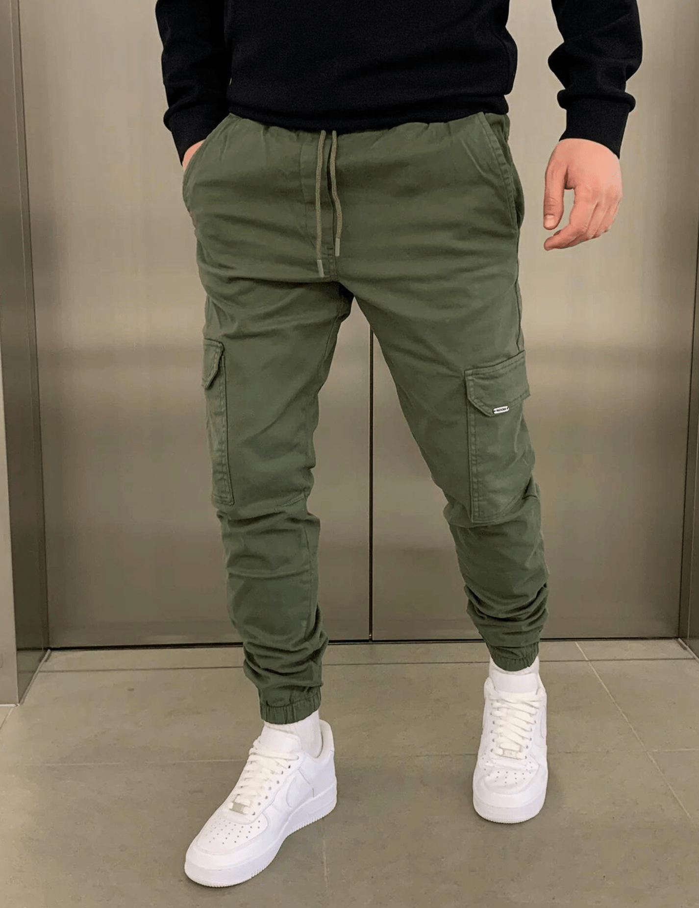 Cargo Joggers | Drawstring | Skinny | Cargo Pants | Men's Trousers