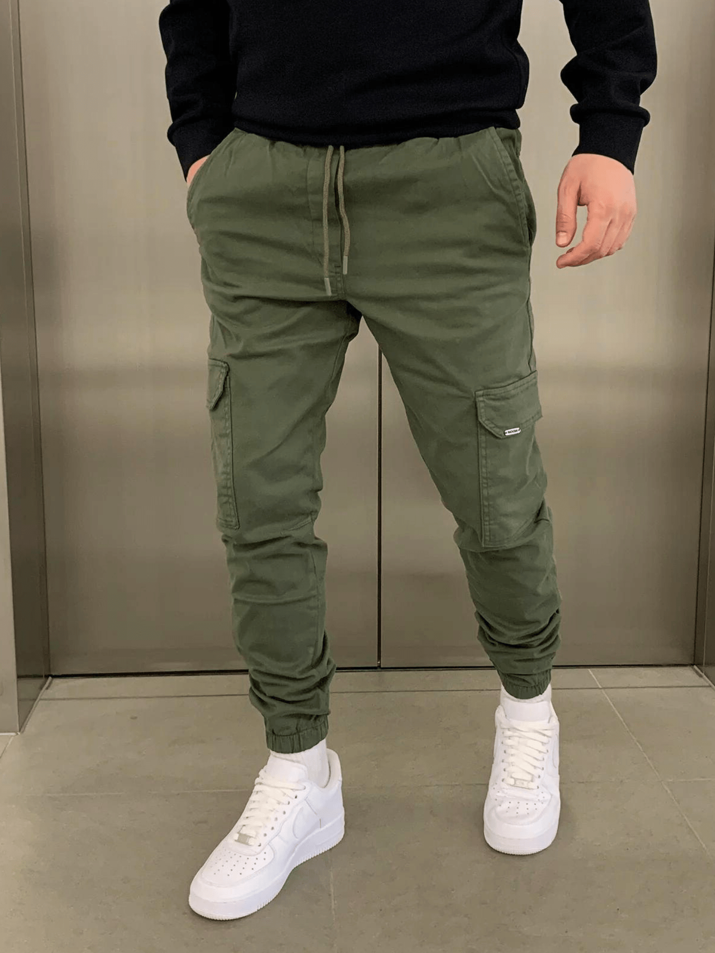 Cargo Joggers | Drawstring | Skinny | Cargo Pants | Men's Trousers