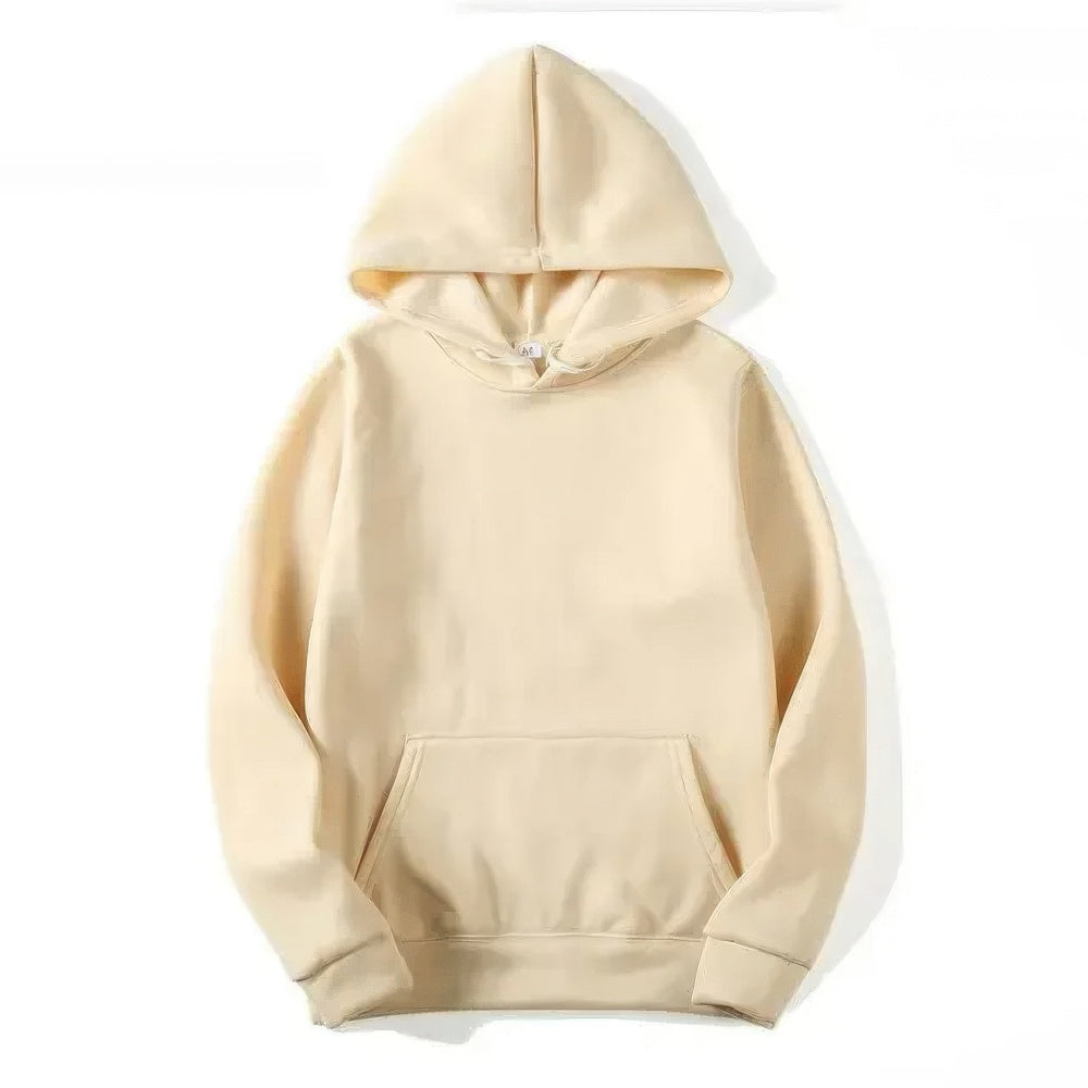 Hoodie - Warm Kangaroo Pocket Pullover Hoodie for Men and Women