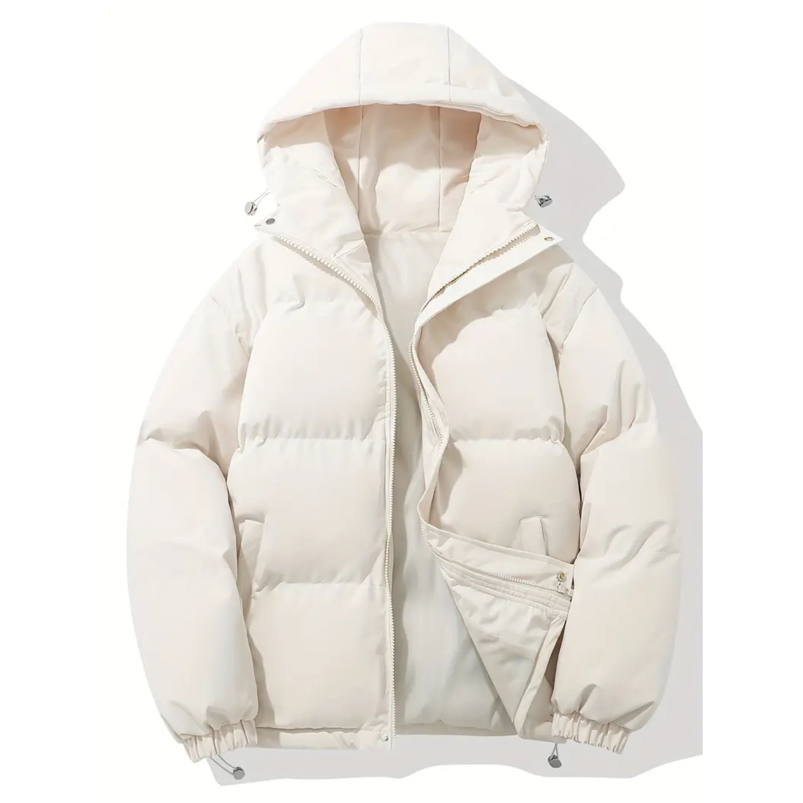 Puffer Jacket - Men's Warm Hooded Winter Down Jacket