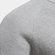 Half Zip Sweater | Knitted | Zip Neck | Polo Jumper | Men's Quarter Zip Jumper