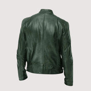 Leatherette Jacket - Regular Fit - Vegan Leather - Biker Jacket - Men's Leather Jacket