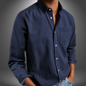 Denim Shirt | Long Sleeve | Regular Fit | Button-Up Shirt | Men's Shirts