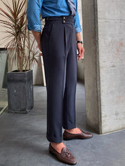 Pleated Pants | Old Money Style | Smart Casual | Dress Pants | Men's Trousers