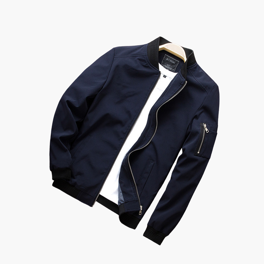 Bomber Jacket | Zip-Up | Windproof | Autumn Jacket | Men's Jacket
