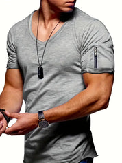 Men's T-Shirt | Casual | Lightweight |   V-Neck T-Shirt | Men's Clothing