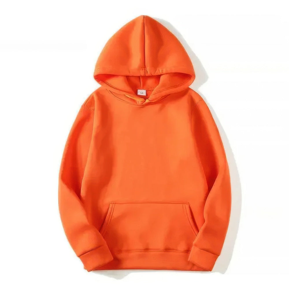Hoodie - Warm Kangaroo Pocket Pullover Hoodie for Men and Women