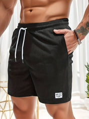 Men's Cord Shorts | Corduroy | Elastic Waist | Shorts for Summer | Men's Shorts