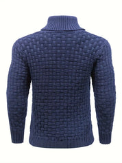 Knitted Sweater | Roll Neck | Chunky | Knitted Jumper | Men's Clothing